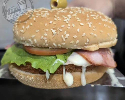 Hamburguesa de pollo img